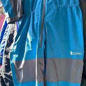 OAKI Blue and Gray trail suit